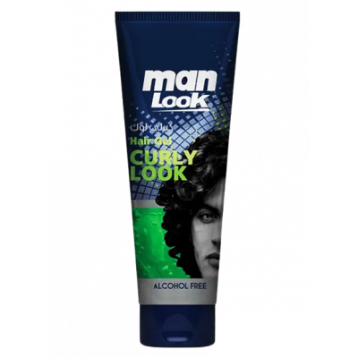 MAN LOOK HAIR GEL CURLY LOOK ALCOHOL FREE 250 GM